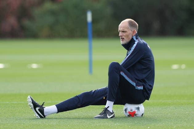 England MD-1 Training, Nations League Thomas Tuchel, Manager of England during the England MD-1 training session ahead of the 2026 27 UEFA Nations League Group A3 match vs Spain, Tottenham Hotspur Training Ground, Enfield, England on 25 September 2026 Credit: Tiego Grenho Every Second Media Editorial use only. All images are copyright Every Second Media Limited. No images may be reproduced without prior permission. Copyright: xIMAGO EveryxSecondxMediax ESM-2188-0005 TiegoxGrenhox xEveryxSecondxMediax