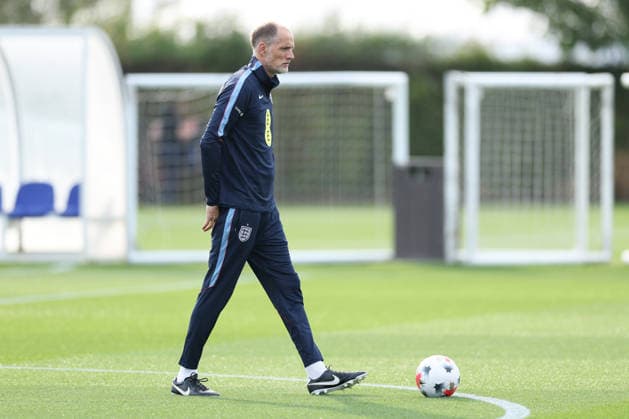 England MD-1 Training, Nations League Thomas Tuchel, Manager of England during the England MD-1 training session ahead of the 2026 27 UEFA Nations League Group A3 match vs Spain, Tottenham Hotspur Training Ground, Enfield, England on 25 September 2026 Credit: Tiego Grenho Every Second Media Editorial use only. All images are copyright Every Second Media Limited. No images may be reproduced without prior permission. Copyright: xIMAGO EveryxSecondxMediax ESM-2188-0006 TiegoxGrenhox xEveryxSecondxMediax