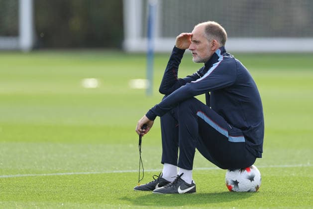 England MD-1 Training, Nations League Thomas Tuchel, Manager of England during the England MD-1 training session ahead of the 2026 27 UEFA Nations League Group A3 match vs Spain, Tottenham Hotspur Training Ground, Enfield, England on 25 September 2026 Credit: Tiego Grenho Every Second Media Editorial use only. All images are copyright Every Second Media Limited. No images may be reproduced without prior permission. Copyright: xIMAGO EveryxSecondxMediax ESM-2188-0013 TiegoxGrenhox xEveryxSecondxMediax