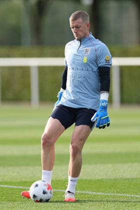 England MD-1 Training, Nations League Jordan Pickford of England during the England MD-1 training session ahead of the 2026 27 UEFA Nations League Group A3 match vs Spain, Tottenham Hotspur Training Ground, Enfield, England on 25 September 2026 Credit: Tiego Grenho Every Second Media Editorial use only. All images are copyright Every Second Media Limited. No images may be reproduced without prior permission. Copyright: xIMAGO EveryxSecondxMediax ESM-2188-0016 TiegoxGrenhox xEveryxSecondxMediax