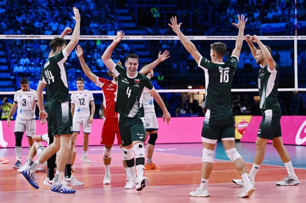 Db Milano 25 09 2026 - Campionato Europeo Pallavolo maschile Slovenia-Polonia foto Daniele Buffa Image nella foto: Polonia 