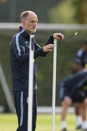 England MD-1 Training, Nations League Thomas Tuchel, Manager of England during the England MD-1 training session ahead of the 2026 27 UEFA Nations League Group A3 match vs Spain, Tottenham Hotspur Training Ground, Enfield, England on 25 September 2026 Credit: Tiego Grenho Every Second Media Editorial use only. All images are copyright Every Second Media Limited. No images may be reproduced without prior permission. Copyright: xIMAGO EveryxSecondxMediax ESM-2188-0048 TiegoxGrenhox xEveryxSecondxMediax