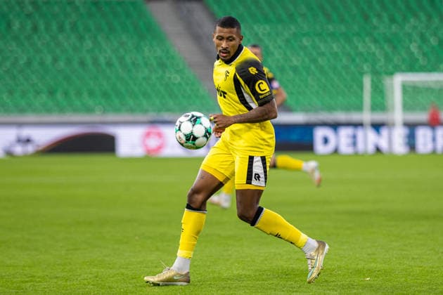 Florian Heister, SC Fortuna Cologne, 17 on the ball (GER), TSV Havelse vs. SC Fortuna Cologne, Soccer, 3rd Division, Matchday 7, 2026–2027 season, September 25, 2026 DFL regulations prohibit the use of photographs as image sequences and or quasi-video footage, GER, TSV Havelse vs. SC Fortuna Cologne, Soccer, 3rd Division, Matchday 7, 2026–2027 season, September 25, 2026, Hanover Copyright: xEibner-Pressefoto JanxRollingerx EP_JSK
