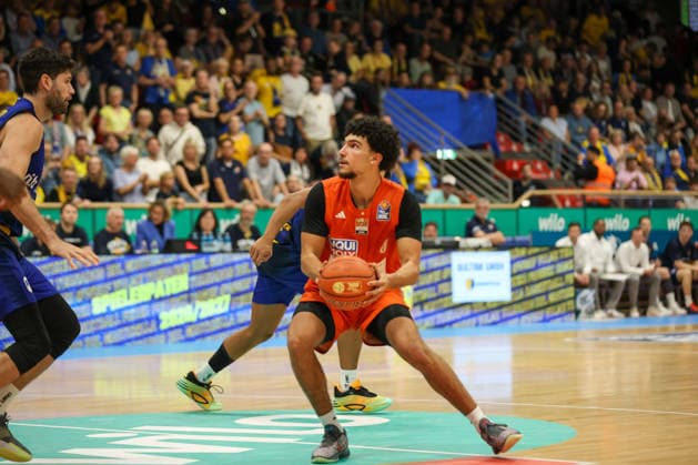 GER, Phoenix Hagen vs. Ratiopharm Ulm, Basketball, 1st Bundesliga, Matchday 2, 2026–2027 Season, September 25, 2026, Adam Atamna Ratiopharm Ulm GER, Phoenix Hagen vs. Ratiopharm Ulm, Basketball, 1st Bundesliga, Matchday 2, 2026–2027 Season, September 25, 2026, Hagen Copyright: xEibner-Pressefoto JavadxMohammadpourx EP_JMR