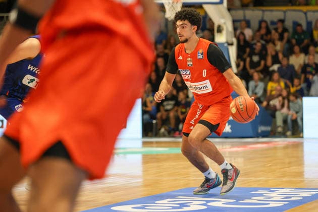 GER, Phoenix Hagen vs. Ratiopharm Ulm, Basketball, 1st Bundesliga, Matchday 2, 2026–2027 Season, September 25, 2026, Adam Atamna, Ratiopharm Ulm (GER), Phoenix Hagen vs. Ratiopharm Ulm, Basketball, 1st Bundesliga, Matchday 2, 2026–2027 Season, September 25, 2026, Hagen Copyright: xEibner-Pressefoto JavadxMohammadpourx EP_JMR