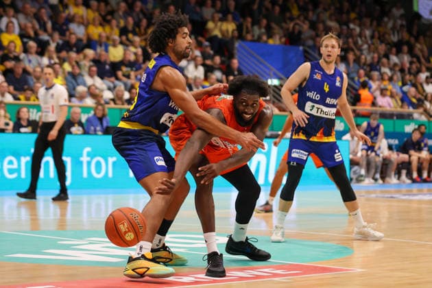GER, Phoenix Hagen vs. Ratiopharm Ulm, Basketball, 1st Bundesliga, Matchday 2, 2026–2027 Season, September 25, 2026,Oluwasimisola Shittu Ratiopharm Ulm GER, Phoenix Hagen vs. Ratiopharm Ulm, Basketball, 1st Bundesliga, Matchday 2, 2026–2027 Season, September 25, 2026, Hagen Copyright: xEibner-Pressefoto JavadxMohammadpourx EP_JMR