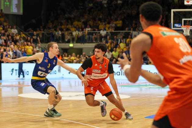 GER, Phoenix Hagen vs. Ratiopharm Ulm, Basketball, 1st Bundesliga, Matchday 2, 2026–2027 Season, September 25, 2026, Adam Atamna, Ratiopharm Ulm (GER), Phoenix Hagen vs. Ratiopharm Ulm, Basketball, 1st Bundesliga, Matchday 2, 2026–2027 Season, September 25, 2026, Hagen Copyright: xEibner-Pressefoto JavadxMohammadpourx EP_JMR