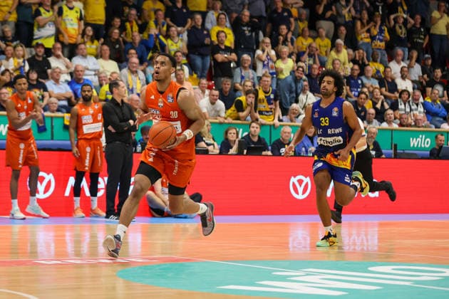 GER, Phoenix Hagen vs. Ratiopharm Ulm, Basketball, 1st Bundesliga, Matchday 2, 2026–2027 Season, September 25, 2026,Jaylen Sims, Ratiopharm Ulm (GER), Phoenix Hagen vs. Ratiopharm Ulm, Basketball, 1st Bundesliga, Matchday 2, 2026–2027 Season, September 25, 2026, Hagen Copyright: xEibner-Pressefoto JavadxMohammadpourx EP_JMR