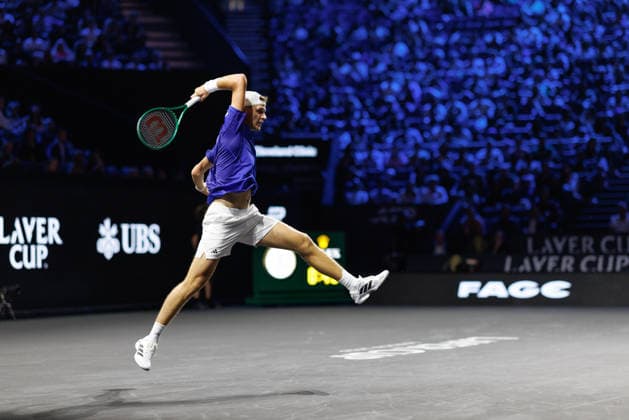 Laver Cup Day 1 Jakub Mensik Vs Brandon Nakashima Featuring: Jakub Mensik Where: London, United Kingdom When: 25 Sep 2026 Credit: Alex Cropper Cover Images EDITORIAL USE ONLY. NOT FOR USE BY NEWSPAPERS BASED IN THE UK. Copyright: xx coverimg56058150