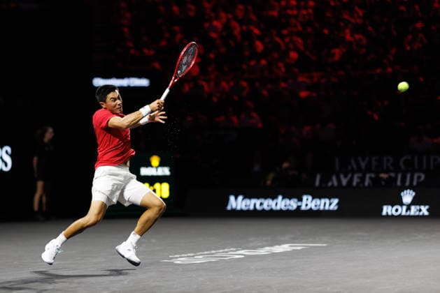 Laver Cup Day 1 Jakub Mensik Vs Brandon Nakashima Featuring: Brandon Nakashima Where: London, United Kingdom When: 25 Sep 2026 Credit: Alex Cropper Cover Images EDITORIAL USE ONLY. NOT FOR USE BY NEWSPAPERS BASED IN THE UK. Copyright: xx coverimg56058154