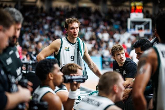 Marco Hollersbacher Gladiators Trier, Emotions, Gesture, Body Language, Facial Expressions Vet Concept Gladiators Trier vs. Telekom Baskets Bonn, Basketball, easyCredit BBL, Matchday 2, 2026–2027 Season, September 25, 2026 Vet Concept Gladiators Trier vs. Telekom Baskets Bonn, basketball, easyCredit BBL, Matchday 2, 2026–2027 season, September 25, 2026 Copyright: xEibnerxPressefotox EP_ANS