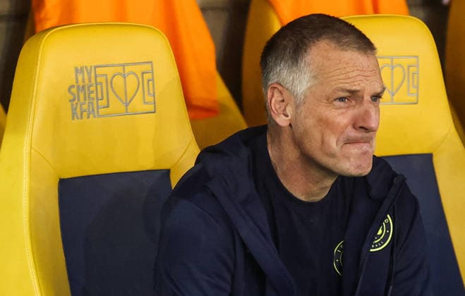 2027 UEFA Under 21 European Qualifier, Kosicka Futbalova Arena, Kosice, Slovakia 25 9 2026 Slovakia vs Republic of Ireland Ireland manager Jim Crawford Jim Crawford 25 9 2026  Copyright: xAleksandarxDjorovicx AS4A2867