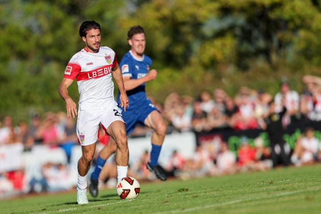 Leonidas Stergiou, VfB Stuttgart, 20 GER, VfB Stuttgart vs. 1 FC Heidenheim 1846, Soccer, Friendly Match, 2026–2027 Season, September 25, 2026 GER, VfB Stuttgart vs. 1 FC Heidenheim 1846, Soccer, Friendly Match, 2026–2027 Season, September 25, 2026 Beutelsbach Copyright: xEibner-Pressefoto SoerenxHerwegx EP_SHG