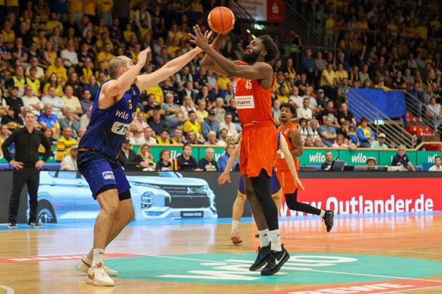GER, Phoenix Hagen vs. Ratiopharm Ulm, Basketball, 1st Bundesliga, Matchday 2, 2026–2027 Season, September 25, 2026,Oluwasimisola Shittu, Ratiopharm Ulm (GER), Phoenix Hagen vs. Ratiopharm Ulm, Basketball, 1st Bundesliga, Matchday 2, 2026–2027 Season, September 25, 2026, Hagen Copyright: xEibner-Pressefoto JavadxMohammadpourx EP_JMR