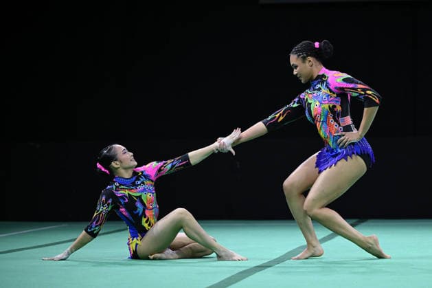 IPA88964798 - NOBLE Willow PADIOS Sydney (USA) during the 30th World Acrobatic Gymnastics Championships, Gymnastics in Pesaro, Italy, September 25, 2026  Copyright: xFilippoxTomasi IPAxSportx xx IPA88964798