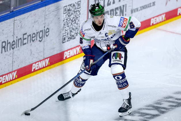 September 25, 2026, Ice Hockey, DEL, Kölner Haie vs. Eisbären Berlin, Matchday 3, 2026–27 Season, Lanxess Arena, Cologne, Kai Wissmann, Eisbären Berlin 06, North Rhine-Westphalia, Germany