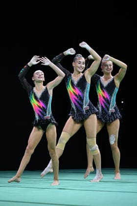 OTHER - Gymnastics - 30th Acrobatic Gymnastics World Championships Photo by IPA ABACAPRESS.COM88964783 - HOLT Dollie NORFOLK Isabel NORFOLK Olivia (GBR) during the 30th World Acrobatic Gymnastics Championships in Pesaro, Italy, on September 25, 2026 Pesaro Italy  Copyright: xIPAxSport ABACAx