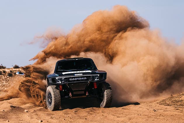 W2RC - RALLYE DU MAROC 2026 212 GUTIERREZ Cristina (esp), SOLÃÄ Marc (esp), Santana 400 T1+, Santana Racing Team, ULT T1+, action during the Private of the Rallye du Maroc 2026, 4th round of the 2026 WR2C Championship from September 25 to 26, 2026 in Agadir, Morocco - AgadirMorocco Copyright: xDamienxSaulnierx