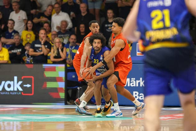 GER, Phoenix Hagen vs. Ratiopharm Ulm, Basketball, 1st Bundesliga, Matchday 2, 2026–2027 Season, September 25, 2026, Trenton Gibson, Phoenix Hagen, GER, Phoenix Hagen vs. Ratiopharm Ulm, Basketball, 1st Bundesliga, Matchday 2, 2026–2027 Season, September 25, 2026, Hagen Copyright: xEibner-Pressefoto JavadxMohammadpourx EP_JMR