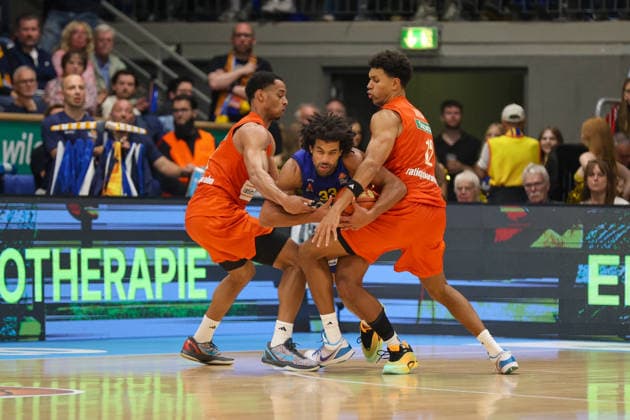 GER, Phoenix Hagen vs. Ratiopharm Ulm, Basketball, 1st Bundesliga, Matchday 2, 2026–2027 Season, September 25, 2026, Trenton Gibson, Phoenix Hagen, GER, Phoenix Hagen vs. Ratiopharm Ulm, Basketball, 1st Bundesliga, Matchday 2, 2026–2027 Season, September 25, 2026, Hagen Copyright: xEibner-Pressefoto JavadxMohammadpourx EP_JMR