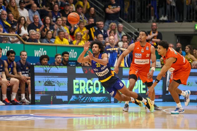 GER, Phoenix Hagen vs. Ratiopharm Ulm, Basketball, 1st Bundesliga, Matchday 2, 2026–2027 Season, September 25, 2026, Trenton Gibson, Phoenix Hagen, GER, Phoenix Hagen vs. Ratiopharm Ulm, Basketball, 1st Bundesliga, Matchday 2, 2026–2027 Season, September 25, 2026, Hagen Copyright: xEibner-Pressefoto JavadxMohammadpourx EP_JMR