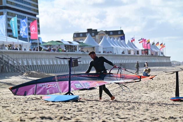 September 25, 2026, Citroën Windsurf World Cup Sylt 2026: Windsurfing, beach, waves, North Sea, ocean, Westerland, Sylt Island, Brandenburger Strand, Schleswig-Holstein, Germany