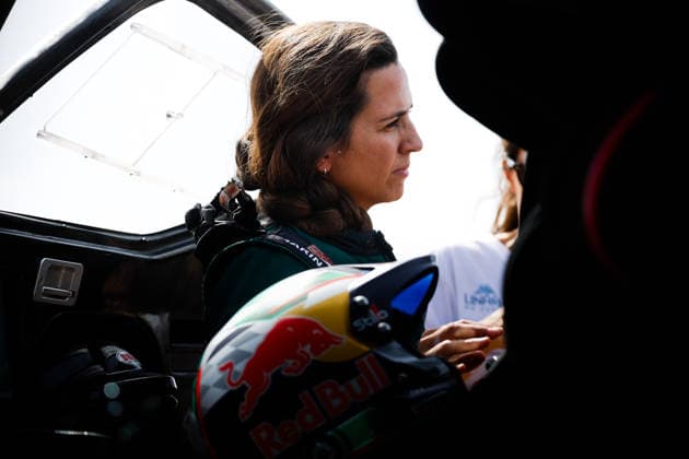 W2RC - RALLYE DU MAROC 2026 GUTIERREZ Cristina (esp), Santana 400 T1+, Santana Racing Team, ULT T1+, action, portrait, during the Private of the Rallye du Maroc 2026, 4th round of the 2026 WR2C Championship from September 25 to 26, 2026 in Agadir, Morocco - AgadirMorocco Copyright: xFREDERICxLExFLOCxHx