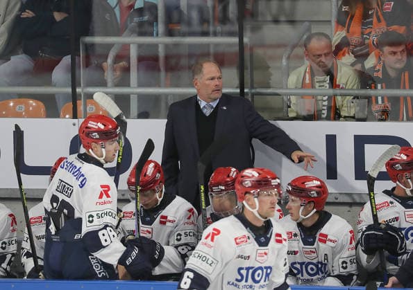 Coach Steve Walker, Schwenninger Wild Wings Ice Hockey, DEL, Penny DEL, Men s, 2026–2027 Season: Grizzlys Wolfsburg vs. Schwenninger Wild Wings