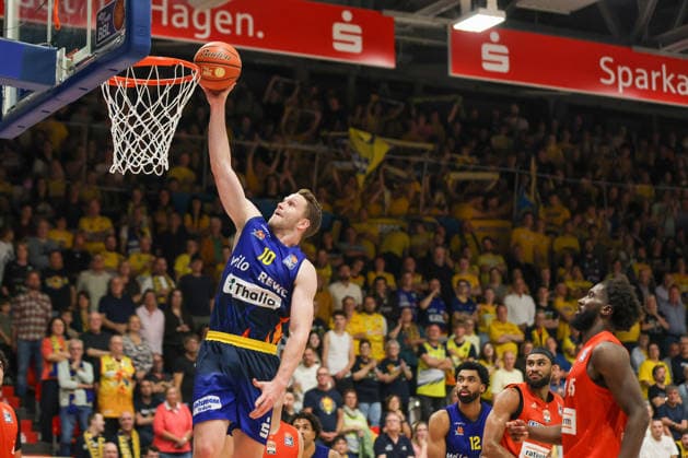 GER, Phoenix Hagen vs. Ratiopharm Ulm, Basketball, 1st Bundesliga, Matchday 2, 2026–2027 Season, September 25, 2026, Fabian Bleck, Phoenix Hagen, GER, Phoenix Hagen vs. Ratiopharm Ulm, Basketball, 1st Bundesliga, Matchday 2, 2026–2027 Season, September 25, 2026, Hagen Copyright: xEibner-Pressefoto JavadxMohammadpourx EP_JMR
