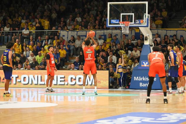 GER, Phoenix Hagen vs. Ratiopharm Ulm, Basketball, 1st Bundesliga, Matchday 2, 2026–2027 Season, September 25, 2026,Michael Rataj, Ratiopharm Ulm (GER), Phoenix Hagen vs. Ratiopharm Ulm, Basketball, 1st Bundesliga, Matchday 2, 2026–2027 Season, September 25, 2026, Hagen Copyright: xEibner-Pressefoto JavadxMohammadpourx EP_JMR