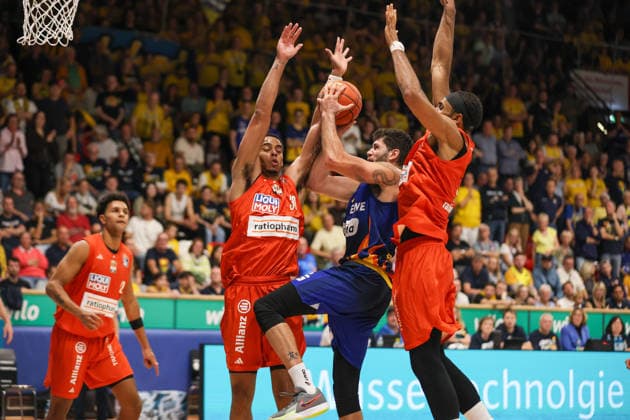 GER, Phoenix Hagen vs. Ratiopharm Ulm, Basketball, 1st Bundesliga, Matchday 2, 2026–2027 Season, September 25, 2026, Patricio Garino Gullotta, Phoenix Hagen (GER), Phoenix Hagen vs. Ratiopharm Ulm, Basketball, 1st Bundesliga, Matchday 2, 2026–2027 Season, September 25, 2026, Hagen Copyright: xEibner-Pressefoto JavadxMohammadpourx EP_JMR