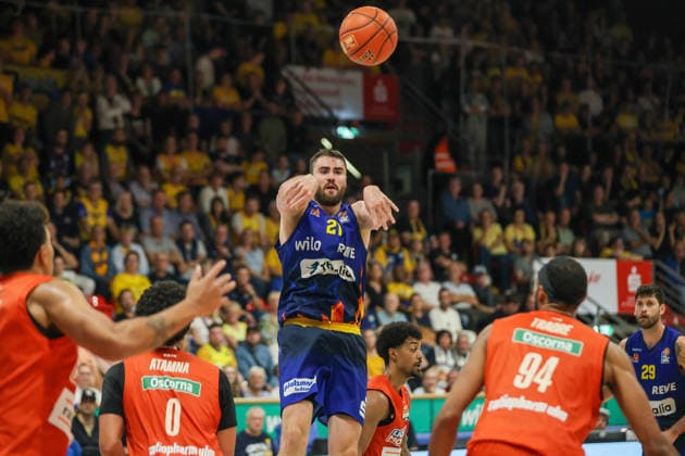 GER, Phoenix Hagen vs. Ratiopharm Ulm, Basketball, 1st Bundesliga, Matchday 2, 2026–2027 Season, September 25, 2026,Tim Uhlemann, Phoenix Hagen (GER), Phoenix Hagen vs. Ratiopharm Ulm, Basketball, 1st Bundesliga, Matchday 2, 2026–2027 Season, September 25, 2026, Hagen Copyright: xEibner-Pressefoto JavadxMohammadpourx EP_JMR