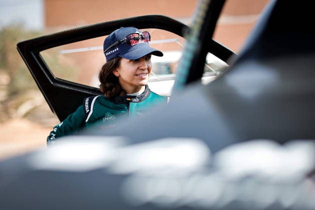 W2RC - RALLYE DU MAROC 2026 GUTIERREZ Cristina (esp), Santana 400 T1+, Santana Racing Team, ULT T1+, action, portrait during the Private of the Rallye du Maroc 2026, 4th round of the 2026 WR2C Championship from September 25 to 26, 2026 in Agadir, Morocco - AgadirMorocco Copyright: xPauloxMariax