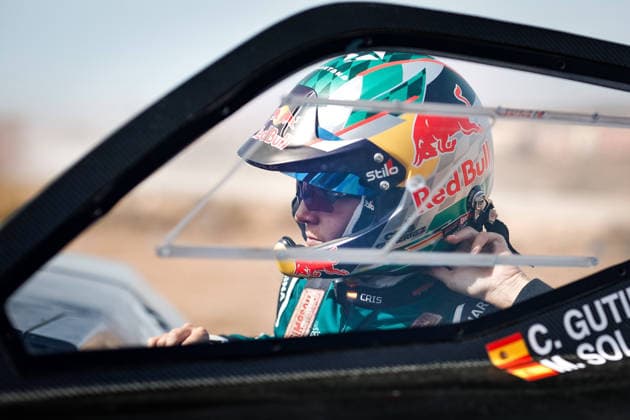W2RC - RALLYE DU MAROC 2026 GUTIERREZ Cristina (esp), Santana 400 T1+, Santana Racing Team, ULT T1+, action, portrait during the Private of the Rallye du Maroc 2026, 4th round of the 2026 WR2C Championship from September 25 to 26, 2026 in Agadir, Morocco - AgadirMorocco Copyright: xPauloxMariax