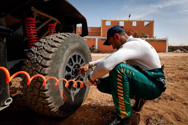 W2RC - RALLYE DU MAROC 2026 SOLÃÄ Marc (esp), Santana 400 T1+, Santana Racing Team, ULT T1+, action, portrait during the Private of the Rallye du Maroc 2026, 4th round of the 2026 WR2C Championship from September 25 to 26, 2026 in Agadir, Morocco - AgadirMorocco  Copyright: xPauloxMariax