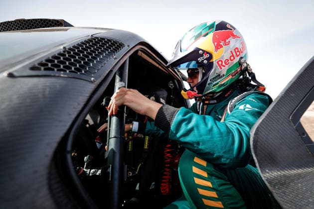 W2RC - RALLYE DU MAROC 2026 GUTIERREZ Cristina (esp), Santana 400 T1+, Santana Racing Team, ULT T1+, action, portrait during the Private of the Rallye du Maroc 2026, 4th round of the 2026 WR2C Championship from September 25 to 26, 2026 in Agadir, Morocco - AgadirMorocco Copyright: xPauloxMariax