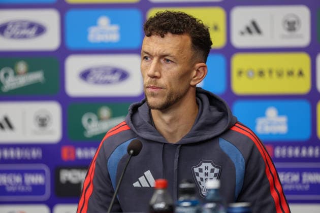 Croatia press and training: UEFA Nations League MD-1 Croatia s player Ivan Perisic during the press conference, PK, Pressekonferenz of Croatia national team, Nationalteam at Fortuna Arena on September 25, 2026 in Prague, Czech Republic.  MatijaxHabljak PIXSELL