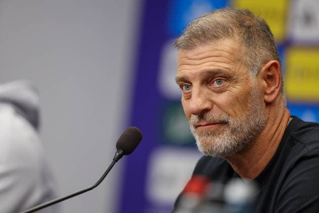 Croatia press and training: UEFA Nations League MD-1 Head Coach of Croatia Slaven Bilic during the press conference, PK, Pressekonferenz of Croatia national team, Nationalteam at Fortuna Arena on September 25, 2026 in Prague, Czech Republic.  MatijaxHabljak PIXSELL