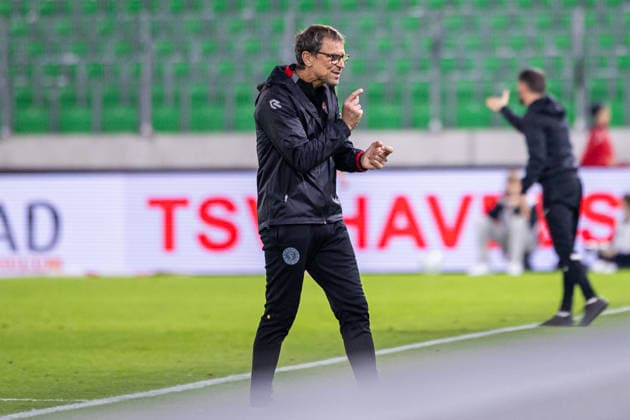 Matthias Mink, SC Fortuna Cologne, head coach, gesturing; GER, TSV Havelse vs. SC Fortuna Cologne, soccer, 3rd Division, Matchday 7, 2026–2027 season, September 25, 2026 DFL regulations prohibit the use of photographs as image sequences and or quasi-video GER, TSV Havelse vs. SC Fortuna Cologne, soccer, 3. Liga, Matchday 7, 2026–2027 season, September 25, 2026, Hanover Copyright: xEibner-Pressefoto JanxRollingerx EP_JSK