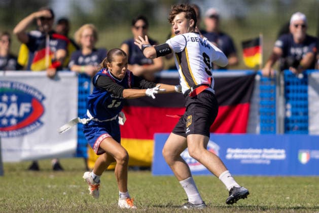 Rugby, Flag Rugby, IFAF European Junior Championships, U15, Mixed Team, Germany v Slovakia