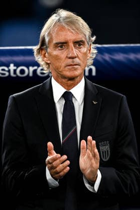 Mg Roma 25 09 2026 - Nations League Italia-Belgio foto Matteo Gribaudi Image nella foto: Roberto Mancini 