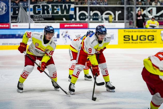 Brett Kemp Düsseldorf EG, 9, GER, Ravensburg Towerstars vs. Düsseldorf EG, Ice Hockey, DEL2 Regular Season, Matchday 3, 2026–2027 Season, September 25, 2026, GER, Ravensburg Towerstars vs. Düsseldorf EG, Ice Hockey, DEL2 Regular Season, Matchday 3, 2026–2027 Season, September 25, 2026, Ravensburg Copyright: xEibner-Pressefoto MaximilianxRistx EP_MRT