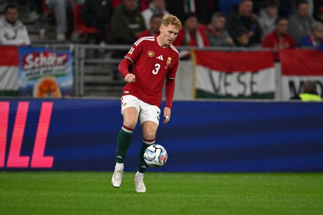 IPA88969239 - Marc Csinger during the Nations League, Matchday 1, between Hungary and Ukraine on September 26, 2026, at the Puskas Arena in Budapest, Hungary  Copyright: xVincenzoxOrlando IPAxSportx xx IPA88969239