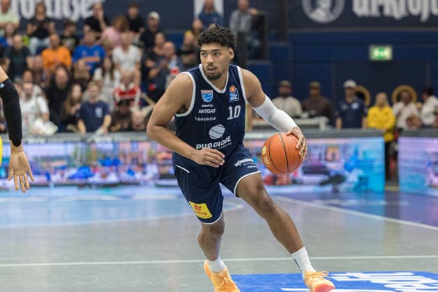 Kostja Mushidi MBC, 10, Syntainics MBC vs. Science City Jena, BBL, Men s Basketball, 1st Bundesliga, Matchday 2, 2026–27 Season, September 25, 2026, Weißenfels Stadthalle, Saxony-Anhalt, Germany
