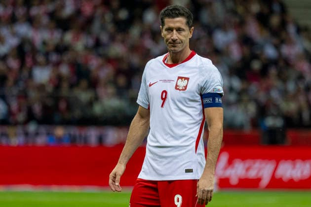 Poland - Bosnia and Herzegovina 25.09.2026 football, Warsaw, PGE National Stadium, UEFA Nations League B Group B4 (pilka nozna, Warszawa, Liga Narodow ) game , match Poland - Bosnia and Herzegovina image shows: Robert Lewandowski photo Katarzyna Plewczynska Fotostyk Copyright: xKatarzynaxPlewczynskax KAPL2323