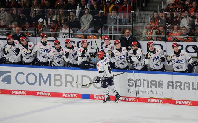 Goal 3 3 by Austin Ortega Schwenninger Wild Wings Ice Hockey, DEL, Penny DEL, Men, 2026–2027 Season Grizzlys Wolfsburg vs. Schwenninger Wild Wings