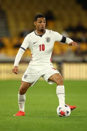 Joshua King of England U21, U 21 England U21 v Kazakhstan U21, UEFA European U21 Championship Qualifying, Football, Molineux Stadium, Wolverhampton, UK - 25 Sep 2026Wolverhampton Molineux Stadium United Kingdom  Copyright: xRyanxBrowne Shutterstockx 17169476br