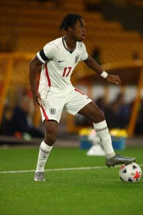 Samuel Amo-Ameyaw of England U21, U 21 England U21 v Kazakhstan U21, UEFA European U21 Championship Qualifying, Football, Molineux Stadium, Wolverhampton, UK - 25 Sep 2026Wolverhampton Molineux Stadium United Kingdom  Copyright: xRyanxBrowne Shutterstockx 17169476bv