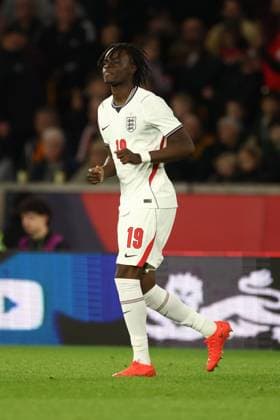 Tyrique George of England U21, U 21 England U21 v Kazakhstan U21, UEFA European U21 Championship Qualifying, Football, Molineux Stadium, Wolverhampton, UK - 25 Sep 2026Wolverhampton Molineux Stadium United Kingdom  Copyright: xRyanxBrowne Shutterstockx 17169476bx