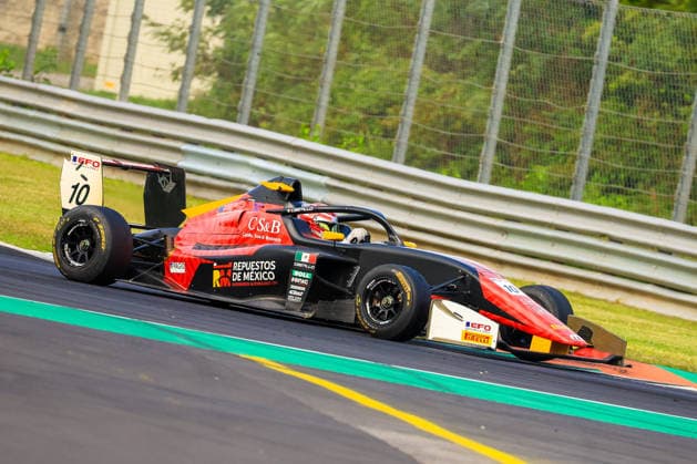 IPA88970177 - INTERNATIONAL GT OPEN 500 - at the Autodromo Nazionale Monza on September 25, 2026, in Monza - Practice Session 1 010 EUROFORMULA Lorenzo Castillo MEX - Team Motopark Dallara F324 TOM S TGE 33  Copyright: xLucianoxMariaxBisi IPAxSportx xx IPA88970177